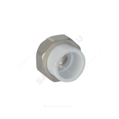 Муфта PP-R комбинированная разъемная белая Дн 25х1/2" ВР VALFEX 10155115