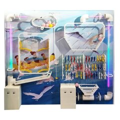 Интерактивная стена с пневмолабиринтом "Пневмо забавы"