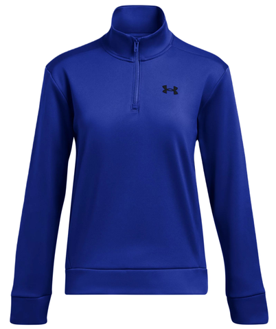 Женская теннисная куртка Under Armour Women's Armour Fleece QZ - blue