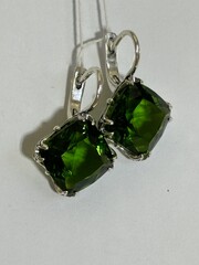 Мармелад (серьги из серебра)