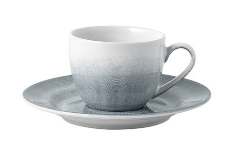 Кофейная пара 90мл Lunasol Vulcano серо-голубая