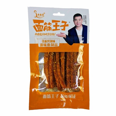 VV Food and Beverageсо Соевая закуска острая Lyu Jin Long со вкусом куриных крылышек, 76 гр.