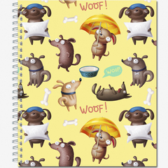 60 листов на металлическом гребне