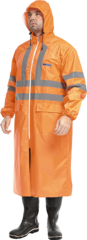 Плащ влагозащитный оранжевый