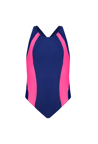 Купальник цельнокроеный, тип "борцовка"