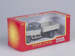 GAZ-MM 1946 white-blue 1:43 Nash Avtoprom