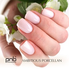 Liquid Gel 4 in 1 PNB Ambitious Porcelain/Полигель-Архитектор 4 в 1, Амбициозный Фарфоровый