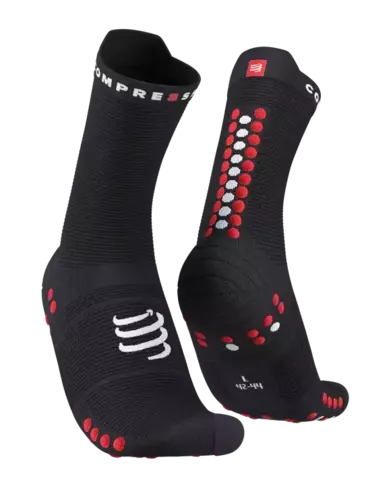 Носки V4 Run Hi Black/Red