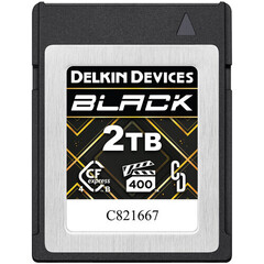 Карта памяти Delkin Devices 2TB BLACK 4.0 Cfexpress B 3700 / 3220/ 2040 MB/s