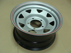 диск колесный УАЗ 16*8  5*139,7  ET 0 матовый металлик (redBTR)
