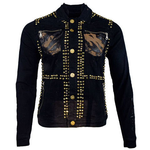 Куртка джинсовая TIGER JACKET BLACK The Saints Sinphony