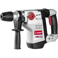 Перфоратор Зубр SDS Max 1100 Вт, 300-600 об/мин, 1950-3900 уд/мин, ЗПМ-38-1100