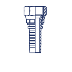 Фитинг DN 08 JIC (Г) 1/2 POWERMASTER