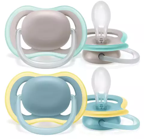 Əmzik \ ultra air soother , 18m+, neutral design