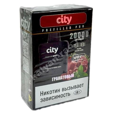 Картридж City Energy Pro URT - Гранат с Ягодами и Мятой 12000 затяжек