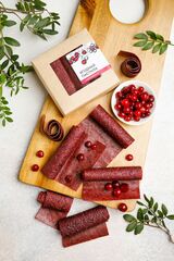 Ягодная пастила Клюквенная / 100 г / ТМ Сибирский кедр