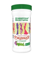 Ржаная с травами, Клетчатка Сибирская, 350 г