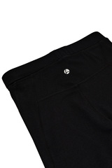 Леггинсы с рельефными швами SPORT Чёрный