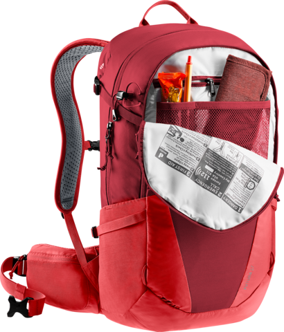 Картинка рюкзак туристический Deuter Futura 27 Masala/Cherry - 8