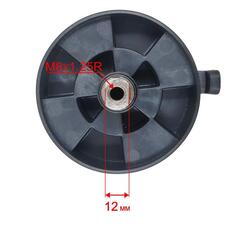 Шкив ведомый DDE SH 280 (большой) с валом (796-948-011)