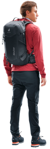 Картинка рюкзак туристический Deuter Speed Lite Pro 25 Black - 7