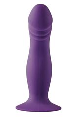 Фиолетовый фаллоимитатор Pleasure Dildo - 14,6 см. - 