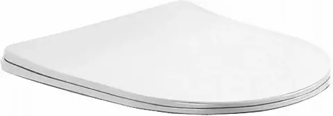 Aquatek AQ0004-00 AQ0004-00 ЕВРОПА , тонкое сиденье с механизмом плавного закрывания, подходит к унитазу AQ1900-00, AQ1904-00