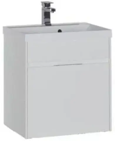 Aquanet 179933 Компл.1 - Тумба Латина 60 цв.белый 1 ящ. (179933)