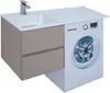 Aquanet 243774 Тумба с раковиной Алвита 120 R цв.капучино (243774)