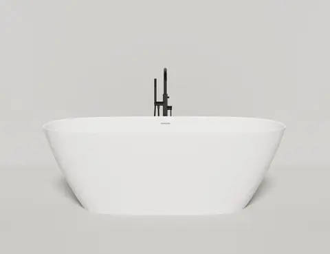 Salini 104413G Salini CASCATA KIT Встраиваемая ванна с прямоугольной чашей 1700x700x552 мм, ножки, сифон S-Sense, белый глянцевый