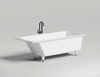 Salini CASCATA 180x80 104223MRH Ванна встраиваемая S-Stone, изготовление внутренней поверхности ванны RAL