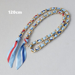 Ручка из цепочки с платком S-21