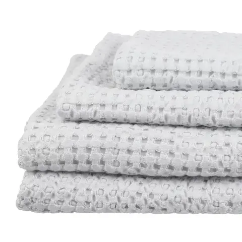 Набор вафельных полотенец Abyss & Habidecor Поусада 930 светло-серый