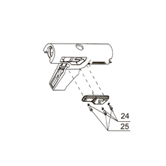 Запчасть №25 для PAG311BWT. Винт ТR