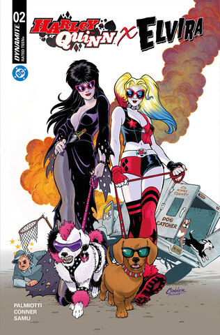 Harley Quinn x Elvira #2 (Cover A)