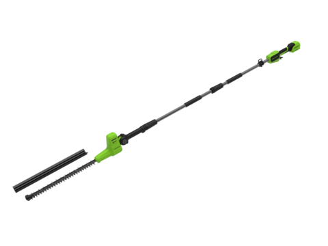 Кусторез штанговый аккумуляторный Greenworks G24PH511, 24V, 51см, без АКБ и ЗУ (2301907)
