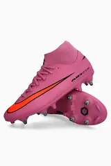 Бутсы Nike Zoom Mercurial Superfly 10 Academy SG-Pro AC - бордовый