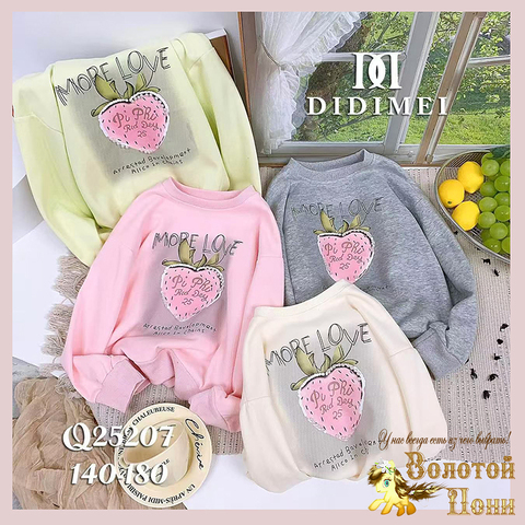 Свитшот хлопок д (10-15) 250830-D-25207