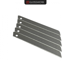 Gloss Work Сменные металлические лезвия для ножа, угол заточки 60 гр, длина 86 мм. 10 штук.