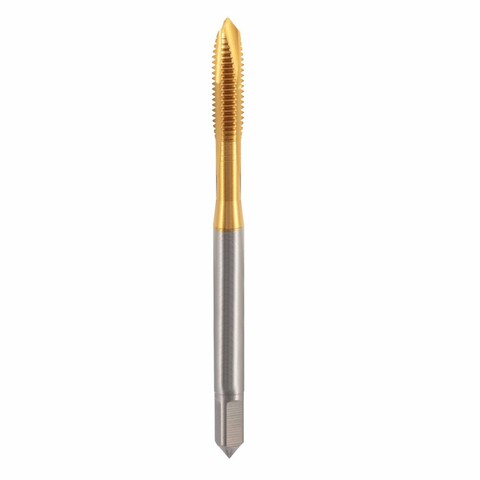 Метчик №10 -24-UNC (Машинный) DIN371 HSSE-TiN B/4-5P 70мм a=4,9 H-Tools 74510ETHT