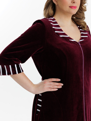 4074В Халат на молнии