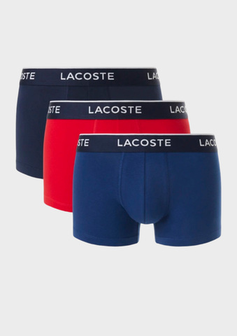 Трусы (3шт.) LACOSTE Boxers