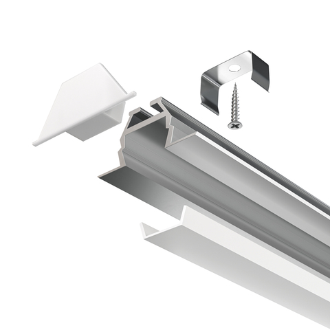 Алюминиевый профиль Maytoni встраиваемый 30x10