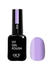 OLYSTYLE гель-лак для ногтей тон 024 сиреневый 10мл