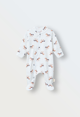 Комбинезон на молнии (лошадки)