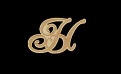 Силиконовый молд Монограмм буква 