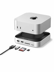 Док-станция UGREEN CM841 (65487) 11-in-1 3×USB-A 3.2&2×USB-A 3.0&2×USB-C 3.2&SD/TF&NVMe SSD Docking Station for Mac Mini M4/M4 Pro. Цвет: серый космос