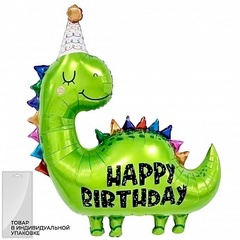 К Фигура, Динозаврик в колпачке, 35''/89 см, 1 шт.