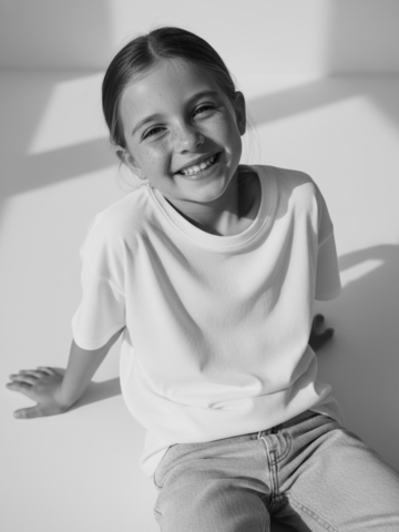 Футболка детская SOLID молочный