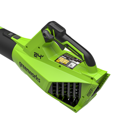 Воздуходувка Greenworks G24ABIII 24V (145 км/ч) аккумуляторная, без АКБ и ЗУ